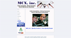 Desktop Screenshot of mcxinc.com